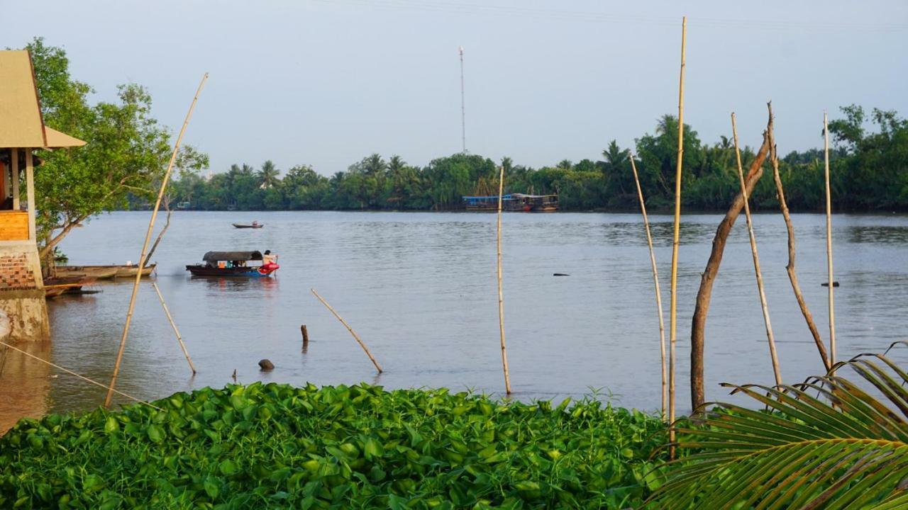Ben Tre Hong Thai River Side Homestay מראה חיצוני תמונה