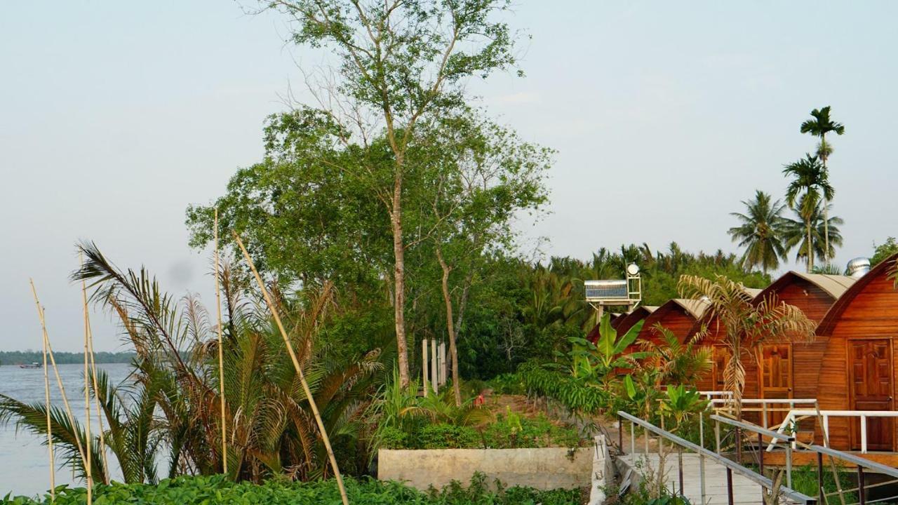 Ben Tre Hong Thai River Side Homestay מראה חיצוני תמונה
