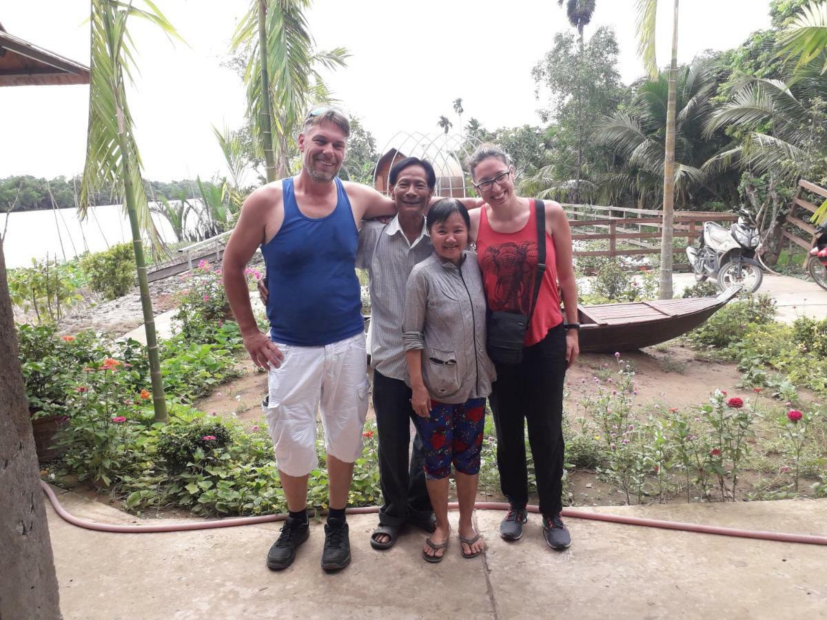 Ben Tre Hong Thai River Side Homestay מראה חיצוני תמונה